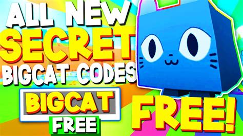 All New Huge Cat Codes In Pet Simulator X Codes Pet Simulator X