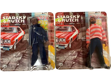 Lot Vintage Starsky Hutch Action Figures By Mego Corporation