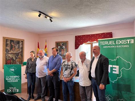 Teruel Existe Presenta Su Candidatura Para Alcaine Son Pueblos