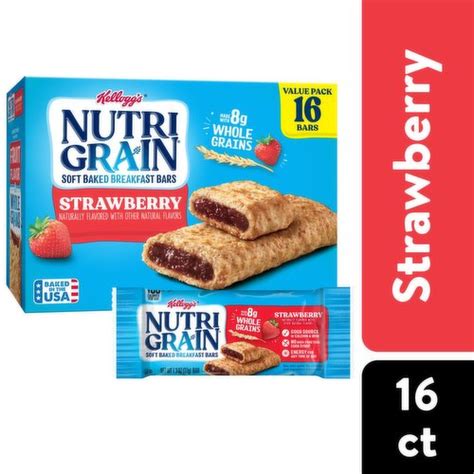 Nutri Grain Soft Baked Breakfast Bars Strawberry Value Pack Smart