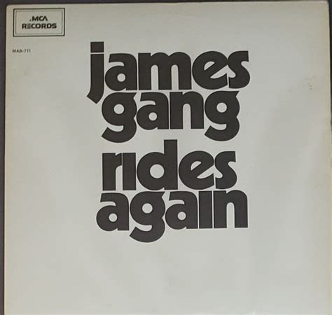 James Gang James Gang Rides Again 1980 Vinyl Discogs