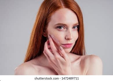 Fashion Portrait Redhead Model Nude Perfect Stock Photo Shutterstock