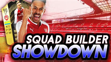 Fifa Squad Builder Showdown Vs Aj W If Aubameyang Sbsd