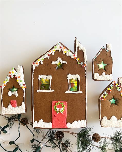 Stained Glass Gingerbread House Tutorial More Momma