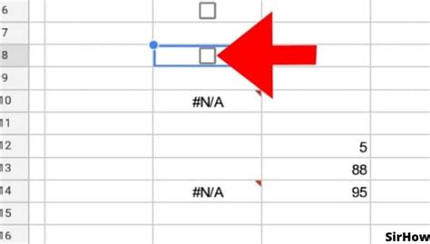 How To Add A Tick Box In Google Sheets Steps With Pictures