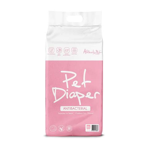 Altimate Pet Antibacterial Dog Diaper Small Breed 29 32cm Ntuc