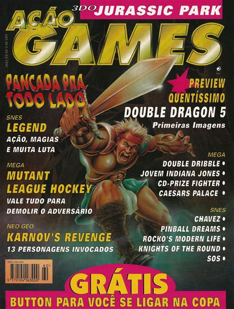 Acao Games Issue 060 June 1994 Ação Games Retromags Community