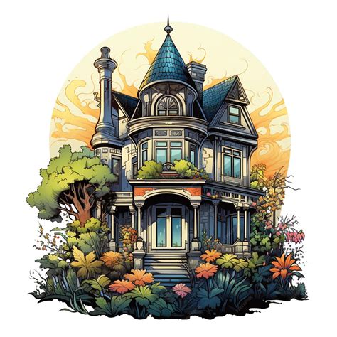 Premium AI Image | house illustration