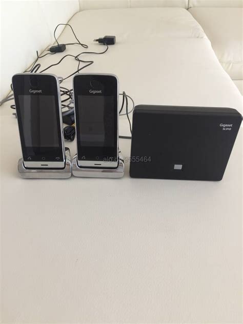 Безжичен DECT телефон Gigaset Duo Gigaset Безжичен телефон ...
