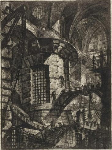 'From the Series the Imaginary Prisons (Le Carceri D'invenzione) Par Piranesi, Giovanni Battista ...