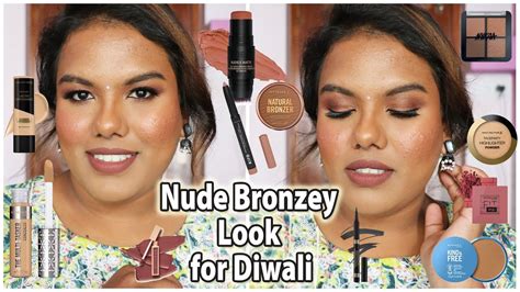 Nude Bronzey Look For Diwali Trying New Makeup For This DIWALI