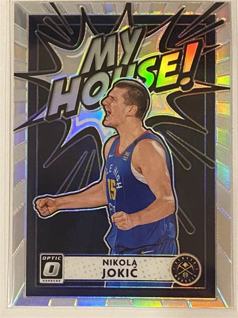 Yahoo Nikola Jokic Donruss Optic My House S