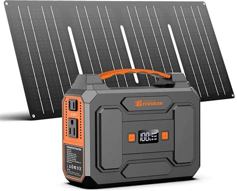 Amazon Portable Solar Generator With Panel 100W Portable Power