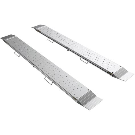 MetalTech 96 in. x 10 in. Portable Aluminum Ramps for Bike, Motorcycle ... 