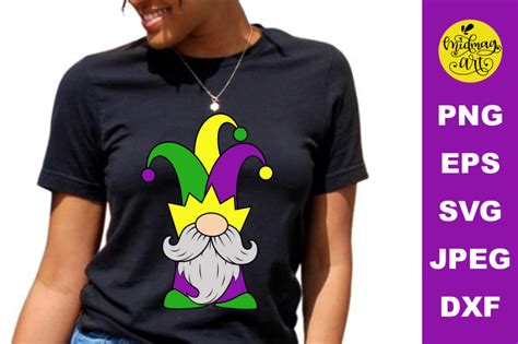 Mardi Gras Gnome Svg Mardi Gras Cut File By Midmagart Thehungryjpeg