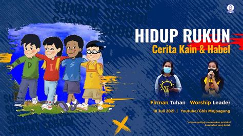 Ibadah Sekolah Minggu Online Hidup Rukun Cerita Kain Dan Habel Ibu