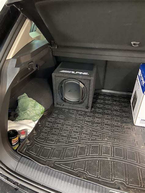 #5. Саб в багажник — Volkswagen Tiguan (2G), 1,4 л, 2019 года ...