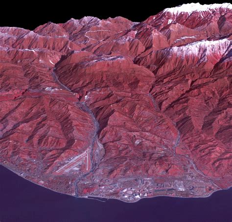 Sochi Olympic Park and surroundings from space · Russia Travel Blog