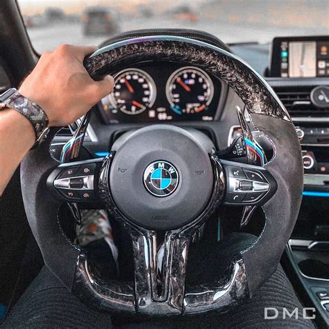 Dinmann Custom Carbon Fiber Steering Wheel FOR BMW F87M2 F80 M3 F82 F83