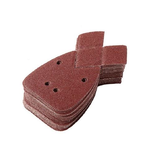 Durable Mouse Sandpaper For Black Decker Detail Sander 50pcs 40 240