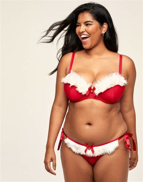 Swoon Over The Adore Me Holiday Lingerie Collection And Yes It Includes Plus Sizes The Curvy