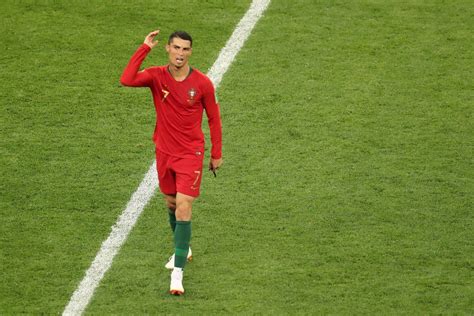 Cr7 Selecao Portugal Cristiano Ronaldo Vestindo A Camisa De Portugal Para A Copa Do Mundo 2018