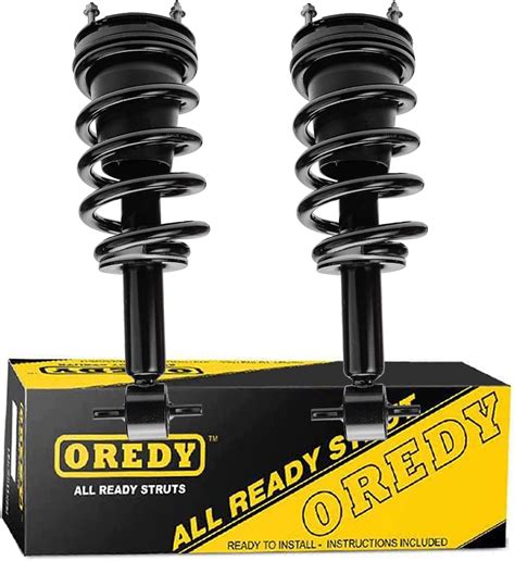 Oredy Pair Front Struts W Coil Spring Assembly For Chevy Gmc Silverado