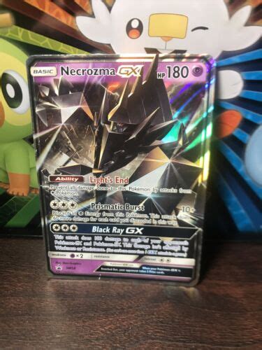 Mavin Necrozma Gx Sm58 Nm Pokemon Card Black Star Tin Promo Sun And