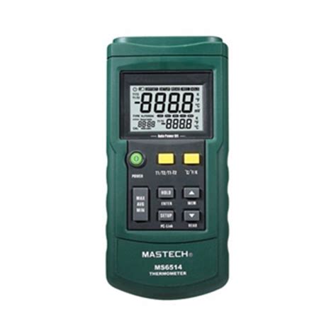 Mastech Ms Dual Channel Digital Thermometer Temperature Logger