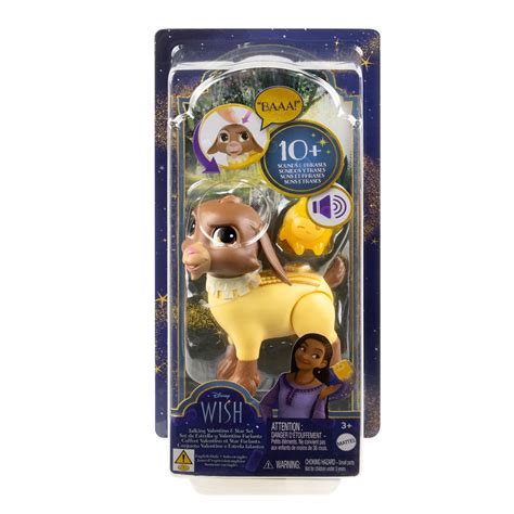 Disney Wish Talking Valentino and Star Figure Set