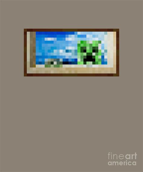 Creebet Minecraft Painting Poster Digital Art By Bui Thai