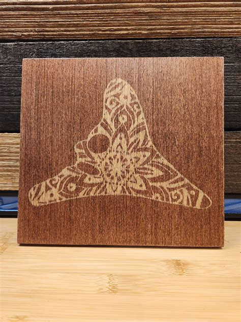 Puerto Rico Taino Wood Art Trigonolito Etsy