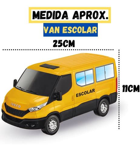 Brinquedo Miniatura Iveco Daily Van Escolar Lan Amento Usual Venda Em