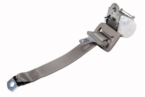 2008 2014 GM Light Titanium 3rd Row Center Seat Belt With Retractor