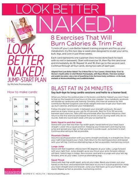 Look BeTTer Naked Women S Health