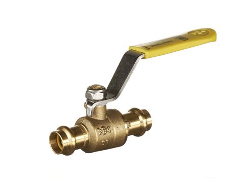 B Press Gas Ball Valve W Lever Handle 15mm Copper From Reece