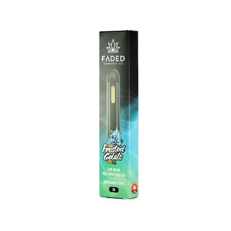 Faded Extracts Disposable Vaporizer Pen 2000mg Weed Delivery Vancouver