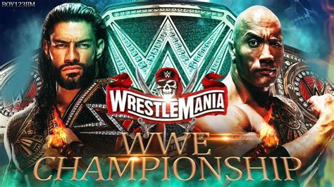 Wwe 2k22 Universe Mode Wrestlemania Full Matchcard Promo Youtube