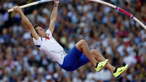 Jo Renaud Lavillenie M Daille D Or Du Saut La Perche L Express