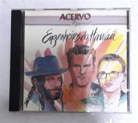 Cd Engenheiros Do Hawaii Acervo Especial Original Item De M Sica