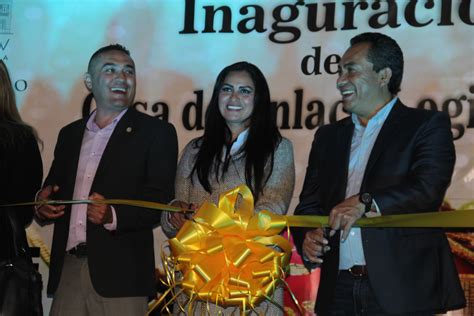 Inaugura Araceli Saucedo Casa De Enlace En Santa Clara Del Cobre