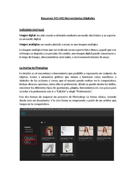 Resumen M1 HD2 Modulo 1 Resumido Resumen M1 M2 Herramientas