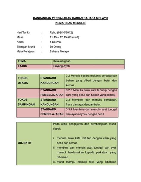 Rph Menulis Pdf