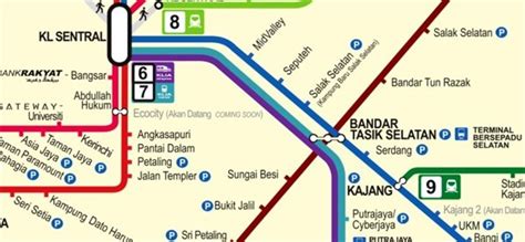 KTM UKM To KL Sentral Komuter Train Schedule Jadual Fare Tambang