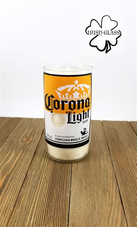 Corona Light Beer Bottle Soy Candles Made From Recycled Bottles - Etsy