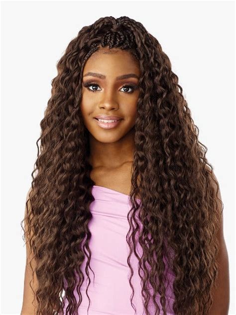 Multi Pack Deal Sensationnel Lulutress 3x French Wave Crochet Braid