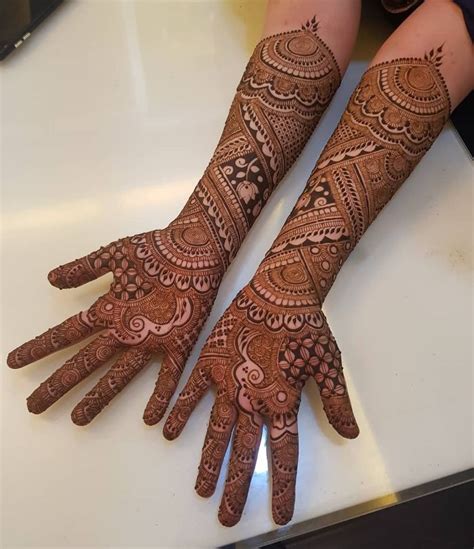 Full Hand Mehndi Design For Bride K4 Fashion