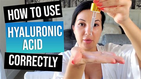 How To Use Hyaluronic Acid The Beautious