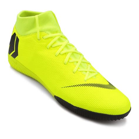 Chuteira Futsal Nike Mercurial Superfly 6 Academy Masculina Amarelo E