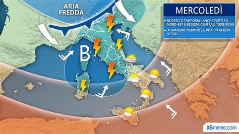 Meteo Fronte Freddo Dal Nord Europa Piogge E Forti Temporali Rischio